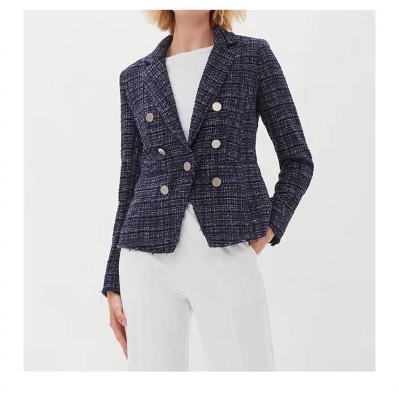 9370 Ecru Double-Breasted Oversize Jacket